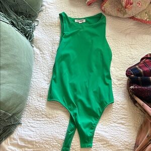 Steve Madden Bright Green Kids One-Piece Bodysuit